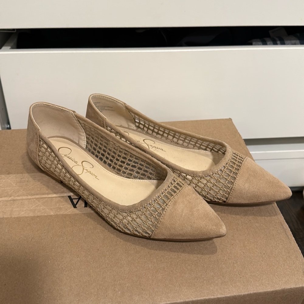 Beige Flats